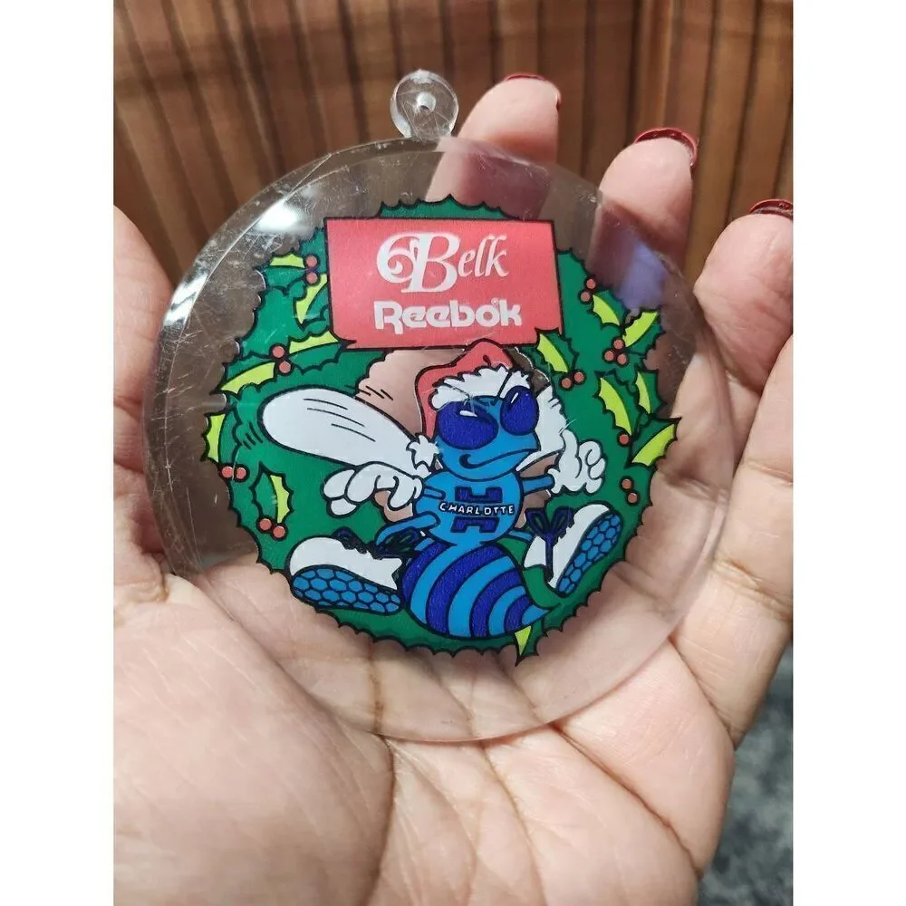 Charlotte Hornets Belk Reebok NBA Basketball Christmas Vintage Holiday Ornament